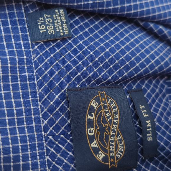 Eagle Checkered Button Down - Picture 3 of 3